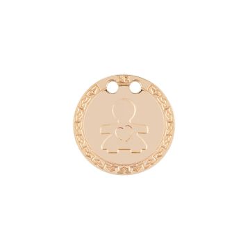 Gold My Life medallion symbolizing the Little Girl
