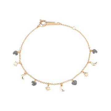 Jolie bracelet with elements with microdiamonds
