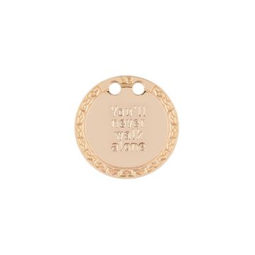 My Life Gold Friendship Medal “Happiness is only real if shared”